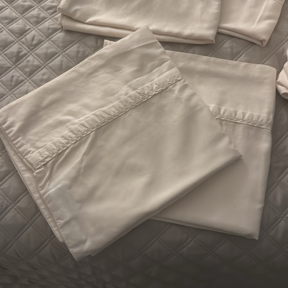 SFERRA Marialva King Luxury Silk/Cotton Sheets - Picture 3 of 9